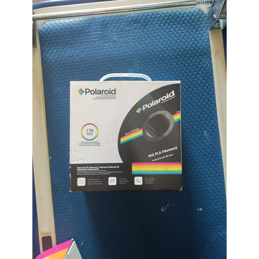 3D Printer Filament Spool– Rainbow Blue 1.75mm 1kg PLA for Pens & Printer